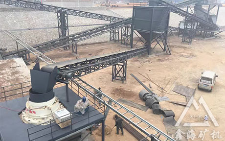 铝矿石破碎生产线