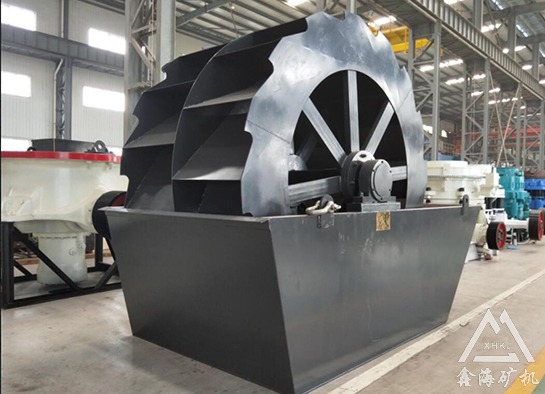 轮斗式洗砂机