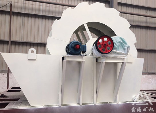 轮斗式洗砂机