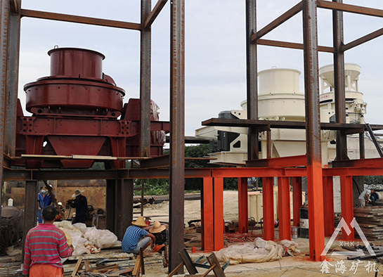 河卵石制砂机