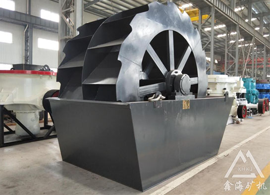 轮斗式洗砂机