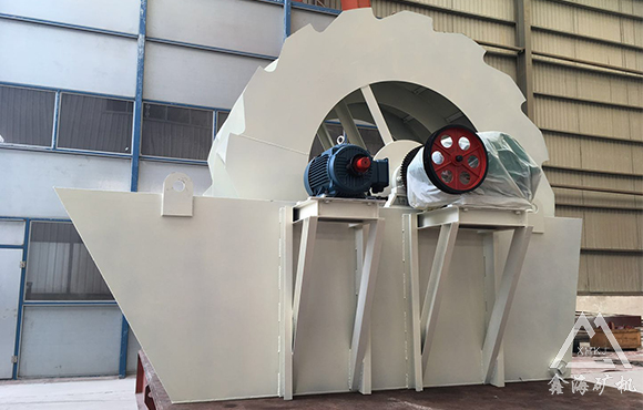 轮斗式洗砂机