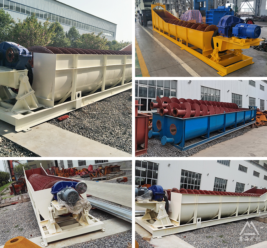 螺旋洗砂机车间图